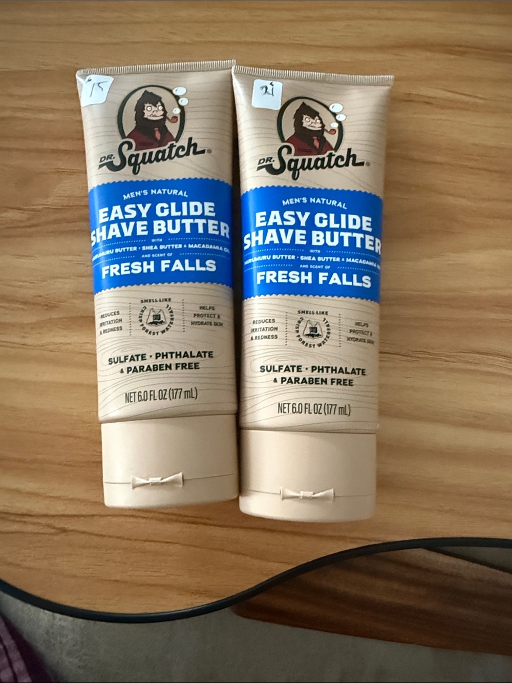 Dr. Squatch Fresh Falls Easy Glide Shave Butter - Blue